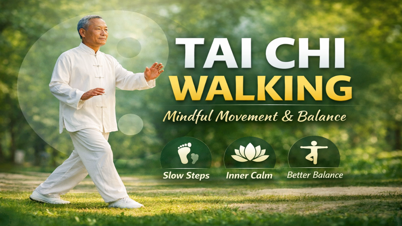 ai chi walking practice showing mindful movement and balance